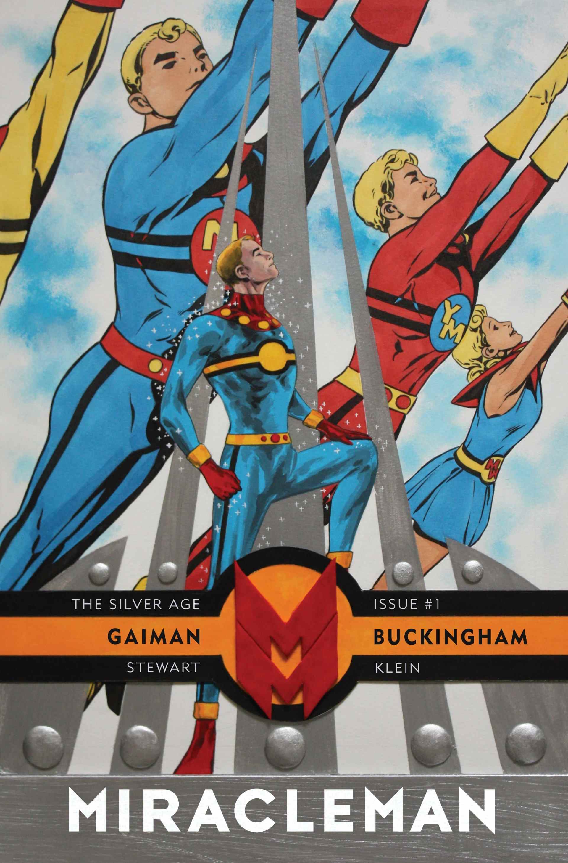 Couverture Miracleman de Gaiman et Buckingham: The Silver Age #1