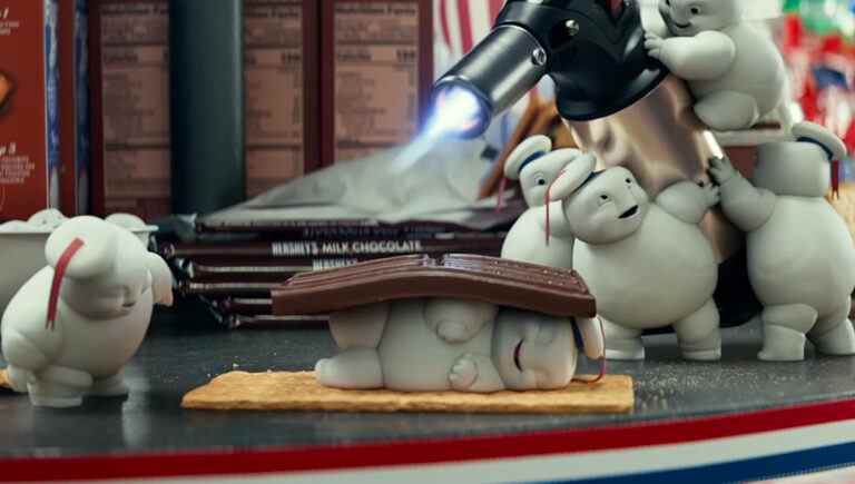 Ghostbusters: Afterlife: Stay Puft Marshmallow Men.