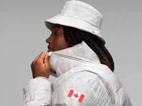 Manteau en duvet d'Équipe Canada 22 pour femmes