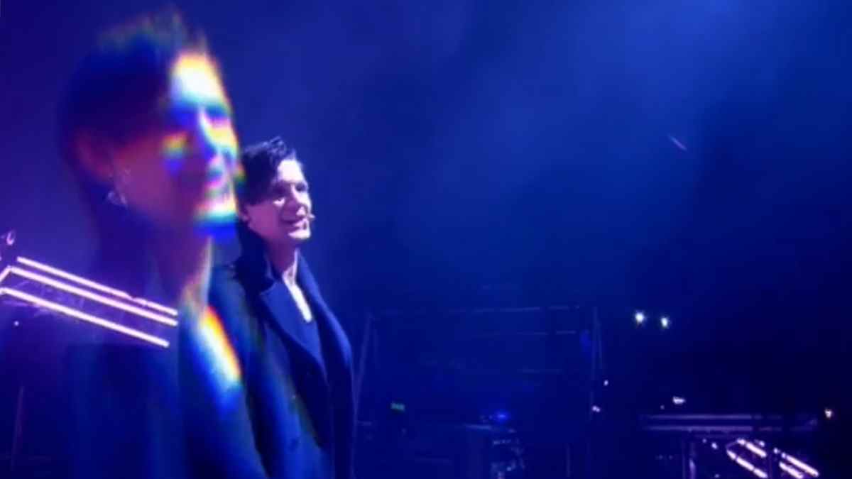 BBC Matt Smith Glastonbury 2010 screengrab