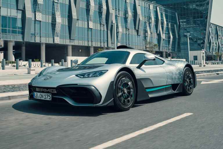 Mercedes lance la version finale de son hypercar hybride de 1 000 ch inspirée de la F1