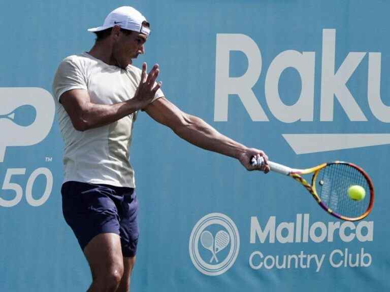 Nadal a l’intention de jouer à Wimbledon alors que la blessure au pied s’améliore