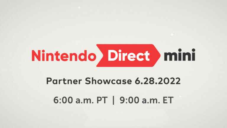 Nintendo Direct Mini : Partner Showcase prévu pour le 28 juin    
