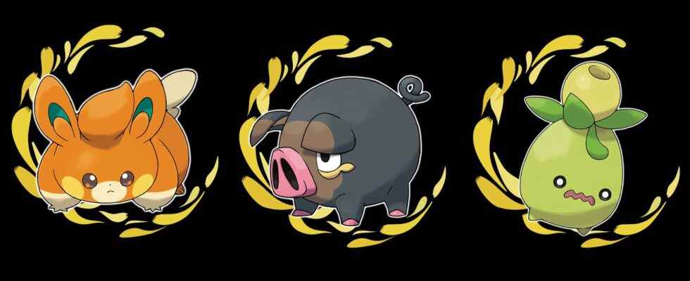 Nouveaux Pokémon et nouveaux détails de départ révélés pour Scarlet et Violet, y compris Lechonk le cochon