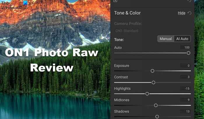 ON1 Photo Raw 2022 Review : Puissant logiciel de retouche photo pour Windows