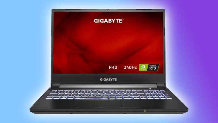 Obtenez 450 $ de réduction sur cet ordinateur portable de jeu Gigabyte RTX 3070 sur Amazon
