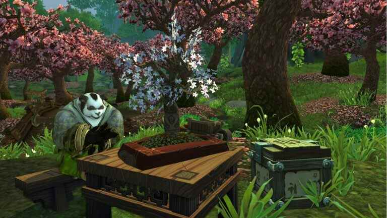 Pacifist atteint le niveau maximum de World Of Warcraft: Shadowlands en cueillant des fleurs

