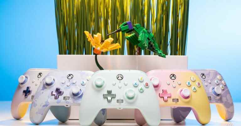 Pratique avec les nouveaux contrôleurs pastel colorés de PowerA pour Xbox et PC