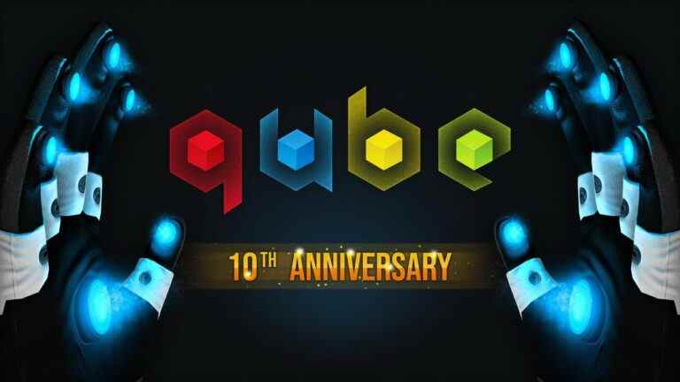 QUBE 10th Anniversary est une version reconstruite d'un casse-tête classique moderne
