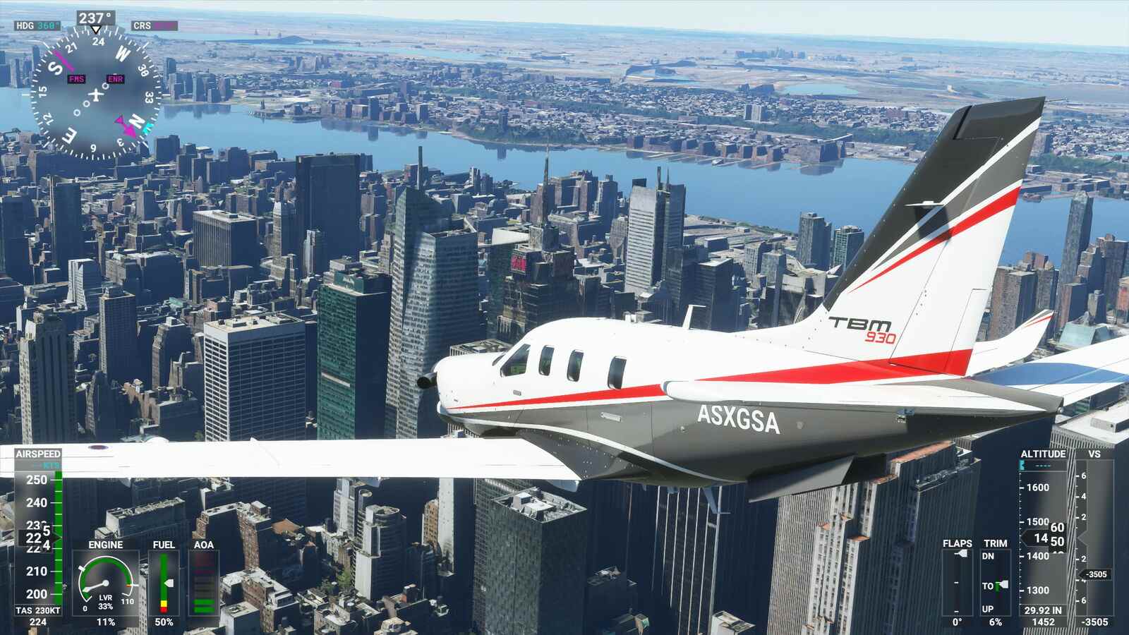 Quelqu'un a piloté un vol dans Microsoft Flight Simulator alors qu'il était assis sur le même vol dans la vraie vie

