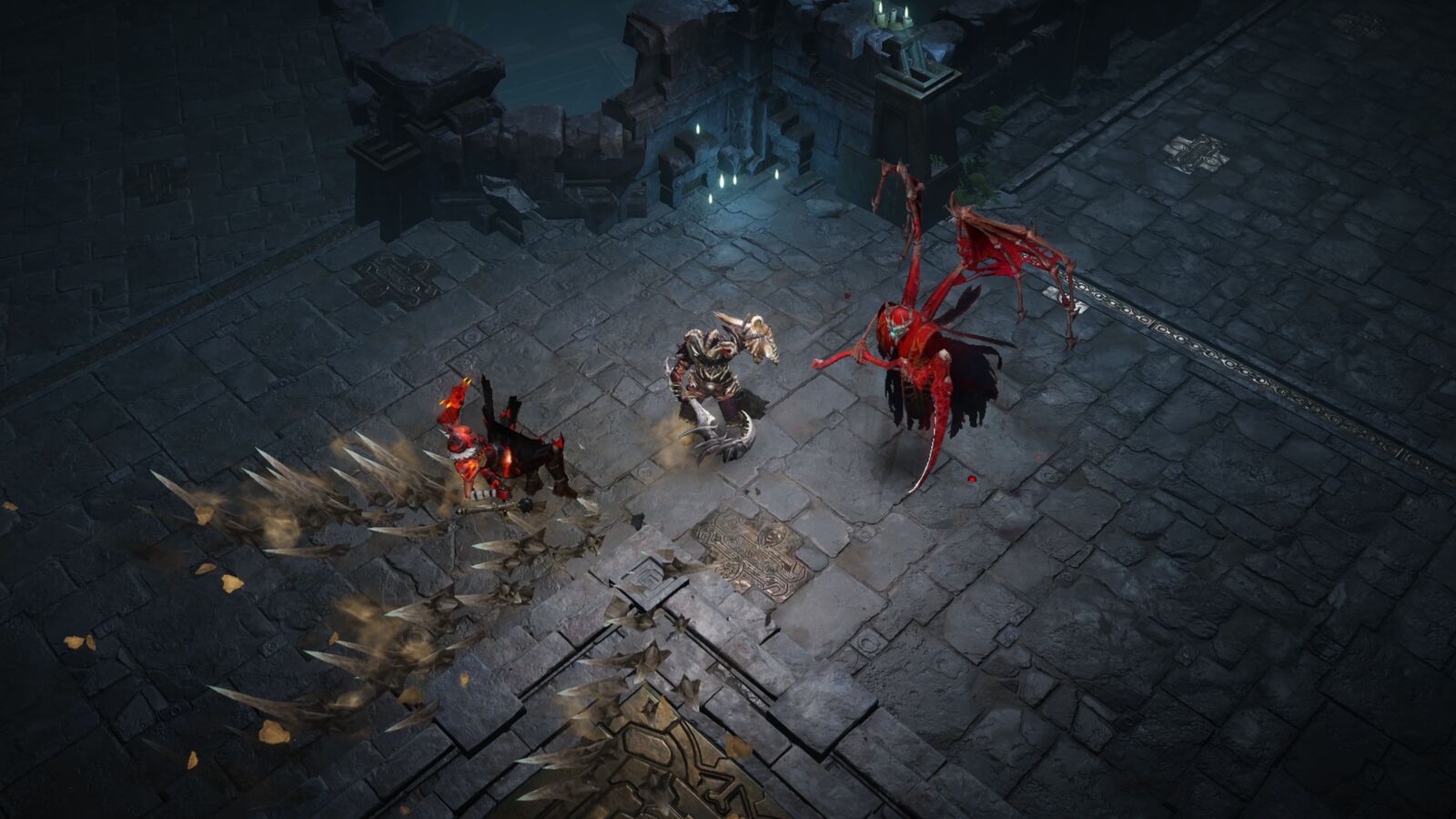 Quels sont les ennemis du crâne bleu dans Diablo Immortal ?

