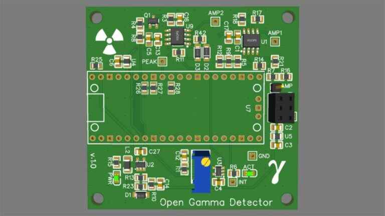 Raspberry Pi Pico détecte les rayons gamma dans un projet de spectroscopie ouverte