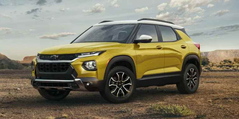 Revue, prix et spécifications du Chevrolet Trailblazer 2023