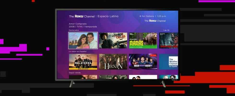 Roku ajoute Mucha Televisión à un hub pour les hispanophones