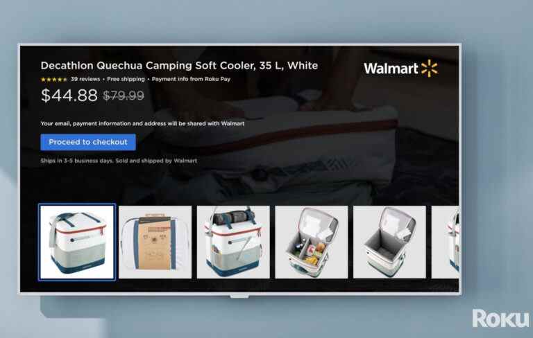 Roku mettra des annonces d’achat Walmart sur ses appareils de diffusion en continu