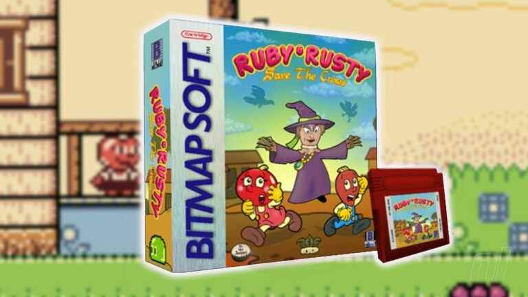 'Ruby & Rusty - Save The Crows' est le dernier titre Game Boy de Bitmap Soft
