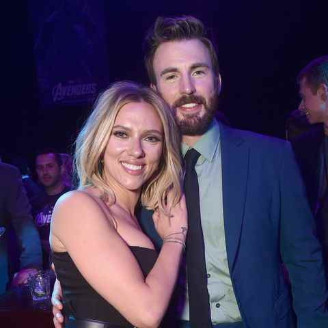 Scarlett Johansson Chris Evans