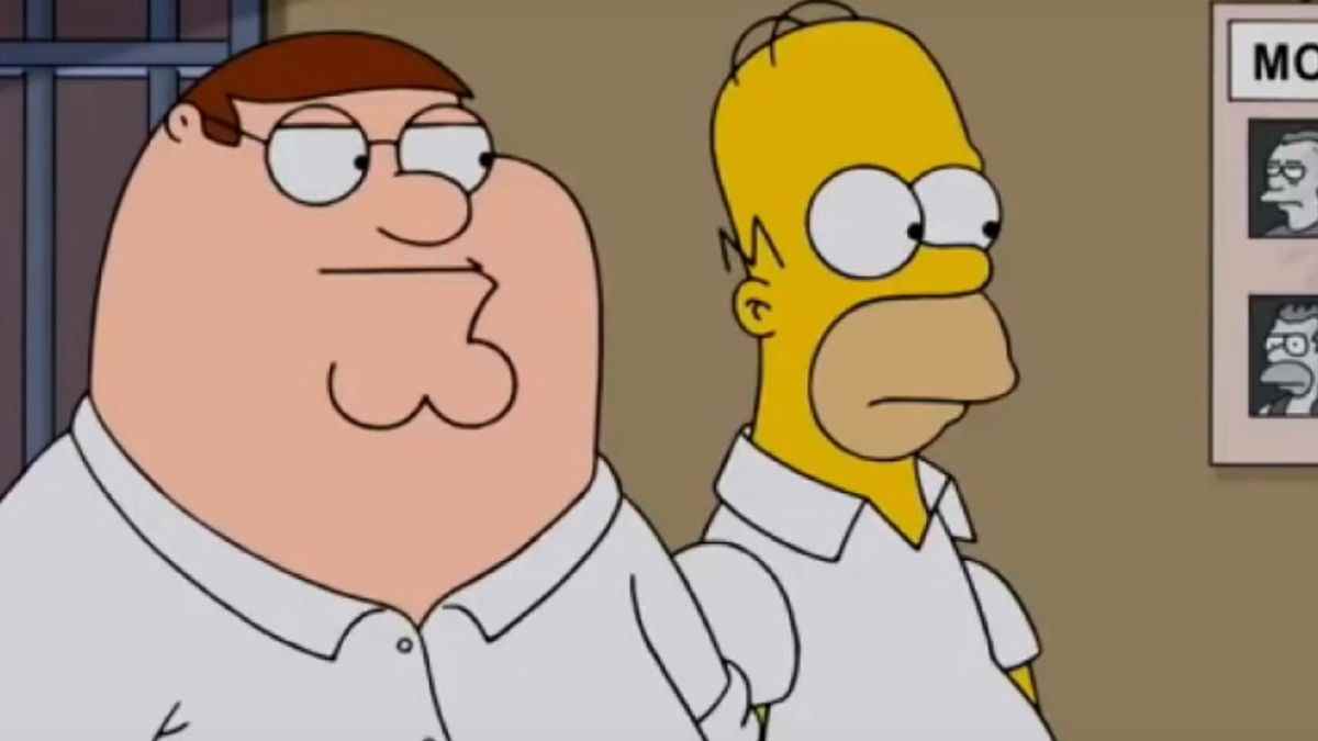 Seth MacFarlane répond à la question de savoir s'il a déjà travaillé sur les Simpsons avec un cri réfléchi à Matt Groening, Al Jean And Co 
