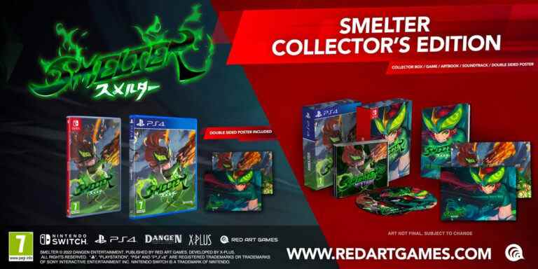 Smelter PS4 et Switch physique Collector's Edition annoncés    
