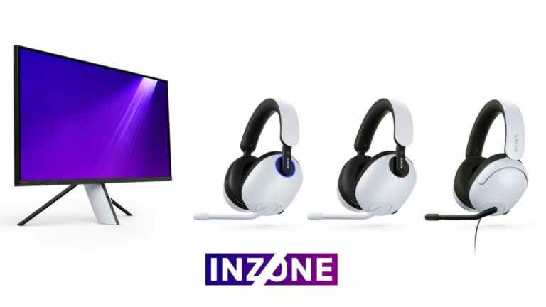 Sony dévoile le moniteur de jeu Inzone et la gamme de casques avec des fonctionnalités bonus PS5