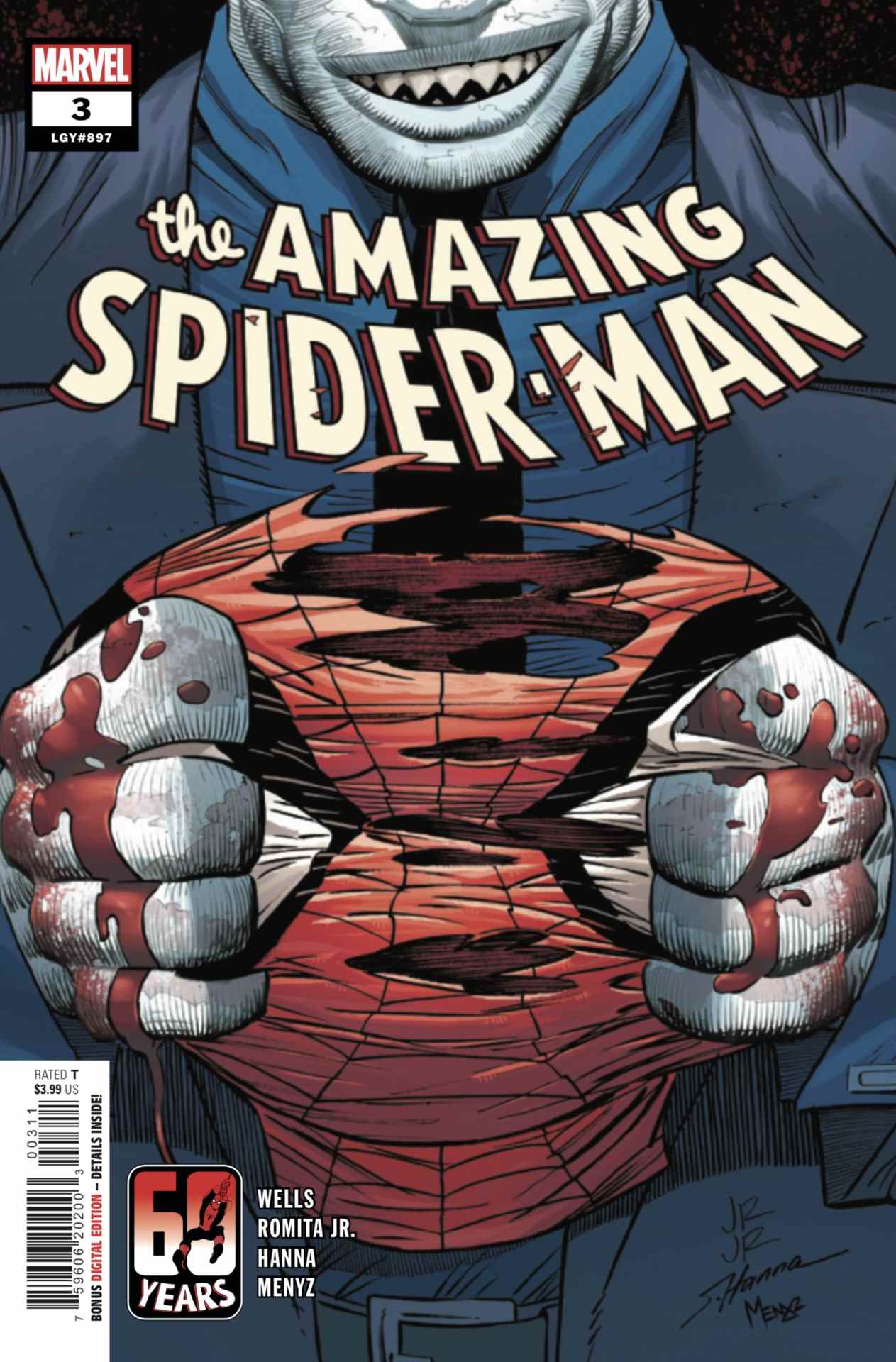 Incroyable couverture de Spider-Man #3