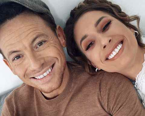 stacey solomon et son partenaire joe swash sur une photo instagram