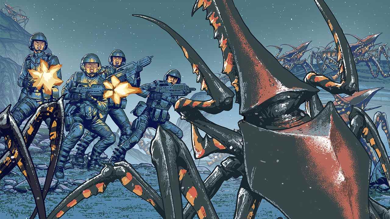 Starship Troopers: Examen du commandement terrien
