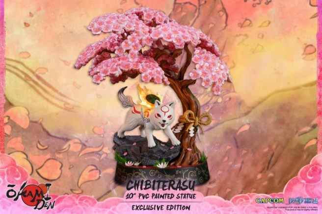 Statue en PVC Okamiden Chibiterasu