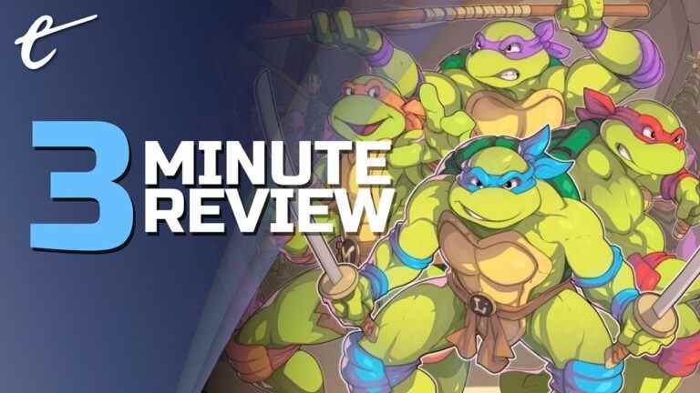 Teenage Mutant Ninja Turtles: Revue de la vengeance de Shredder en 3 minutes
