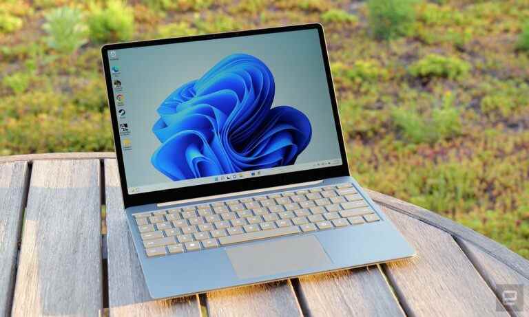 Test du Surface Laptop Go 2 : Basique, mais dans le bon sens