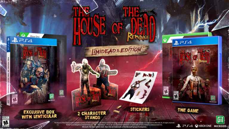 The House of the Dead: Remake 'Limidead Edition' arrive sur PS4, Xbox One en 2022    
