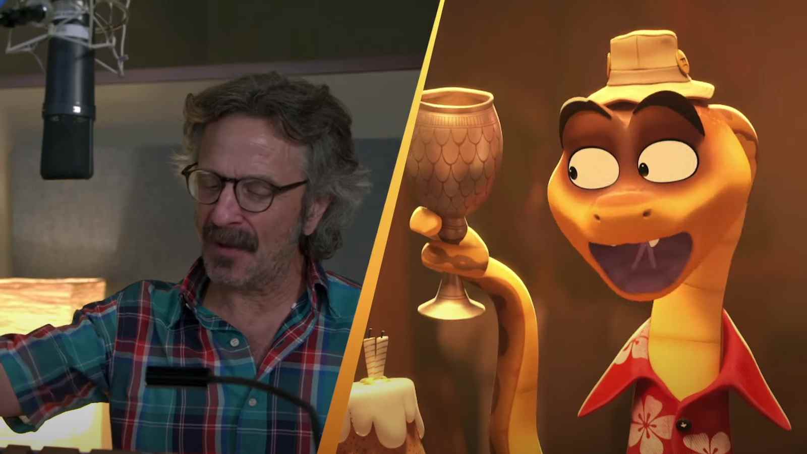 Tour d'horizon des clips : le serpent des méchants de Marc Maron sous les projecteurs et plus encore ! [Exclusive]
