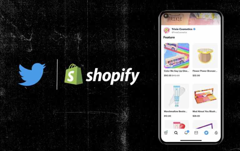 Twitter permet aux marchands Shopify de mettre facilement en avant leurs produits