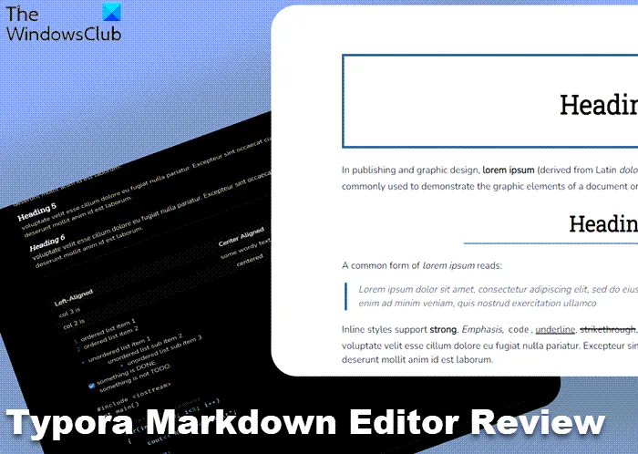 Éditeur Markdown