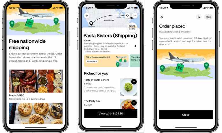 Uber Eats lance un nouveau service de livraison à l’échelle nationale