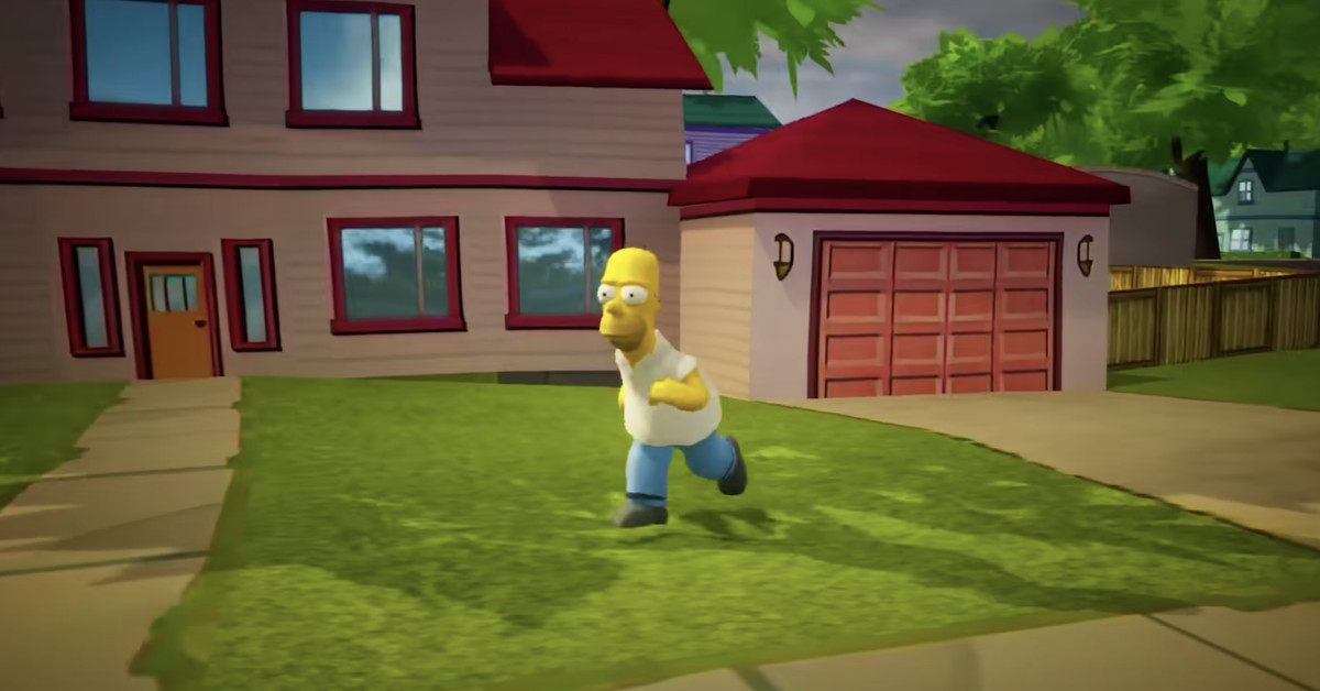 Un fan des Simpsons Hit and Run met un classique culte dans un remake en monde ouvert
