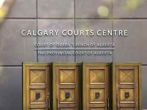 Le Calgary Courts Centre a été photographié le 3 mai 2021.