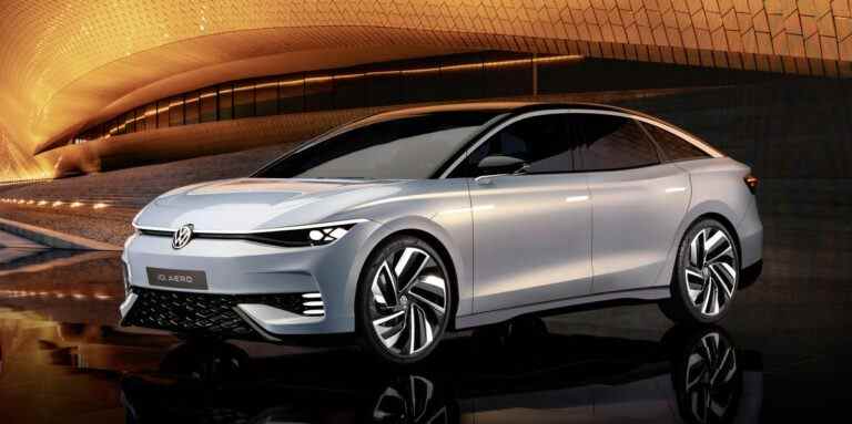 VW ID.Aero Concept présente en avant-première une berline électrique, et elle arrive aux États-Unis