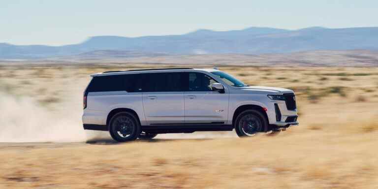 Voir les photos du Cadillac Escalade-V 2023