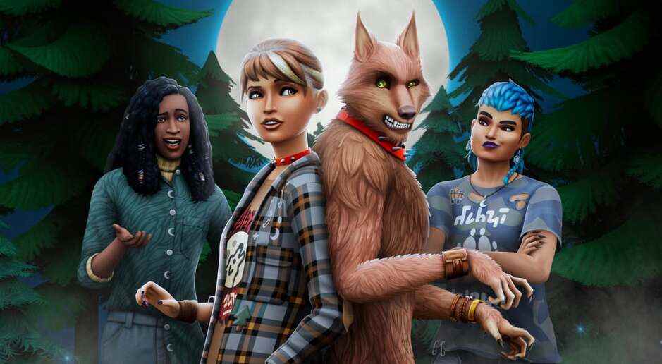 Vous pouvez maintenant devenir un loup-garou dans Les Sims 4
