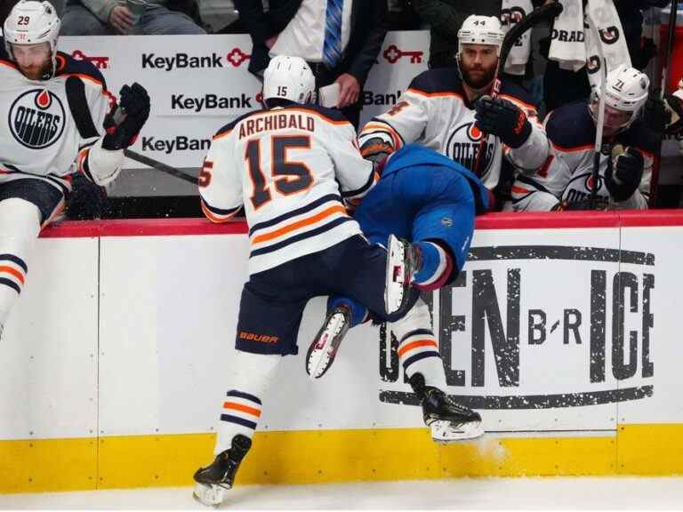 Zack Kassian des Oilers condamné à une amende de 2 500 $ pour conduite antisportive