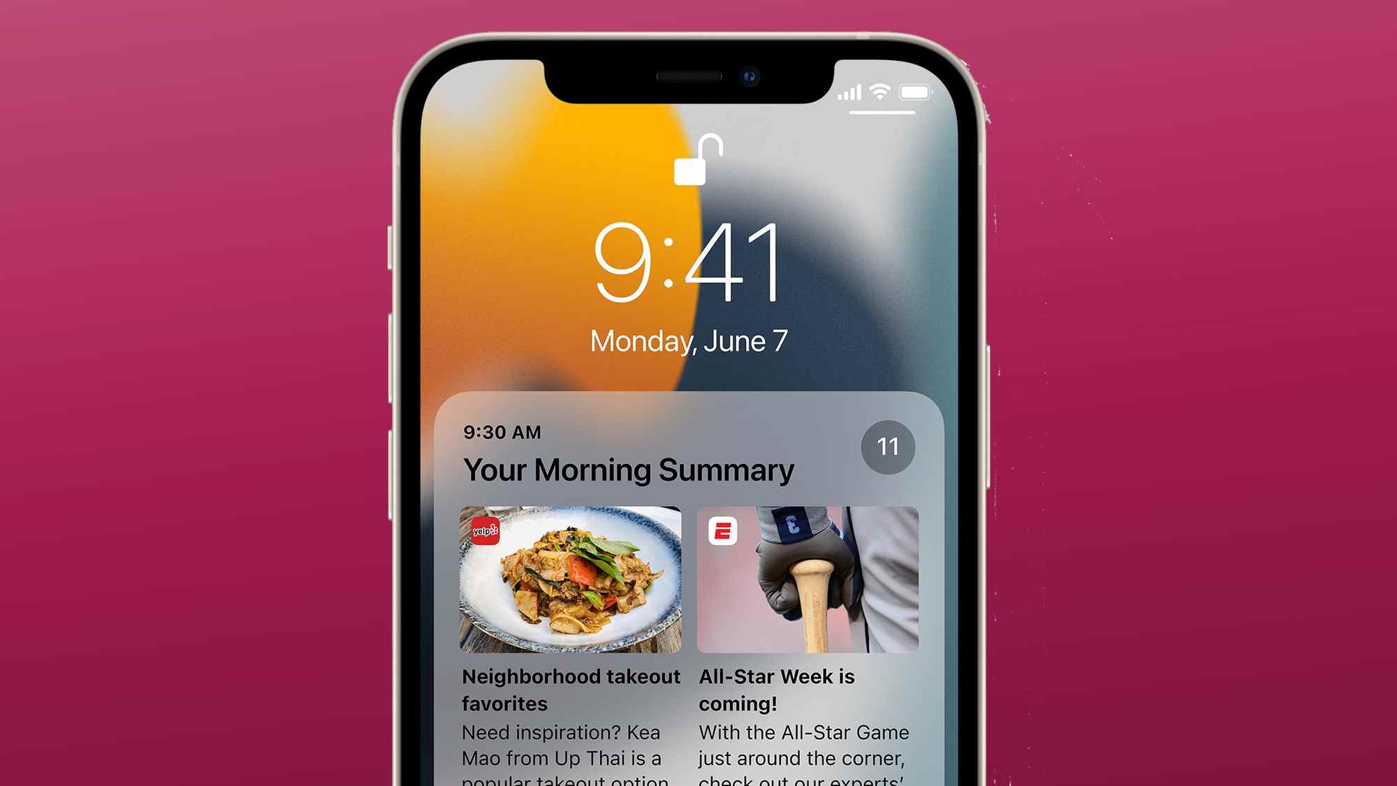 résumé des notifications des fonctionnalités d'ios 15