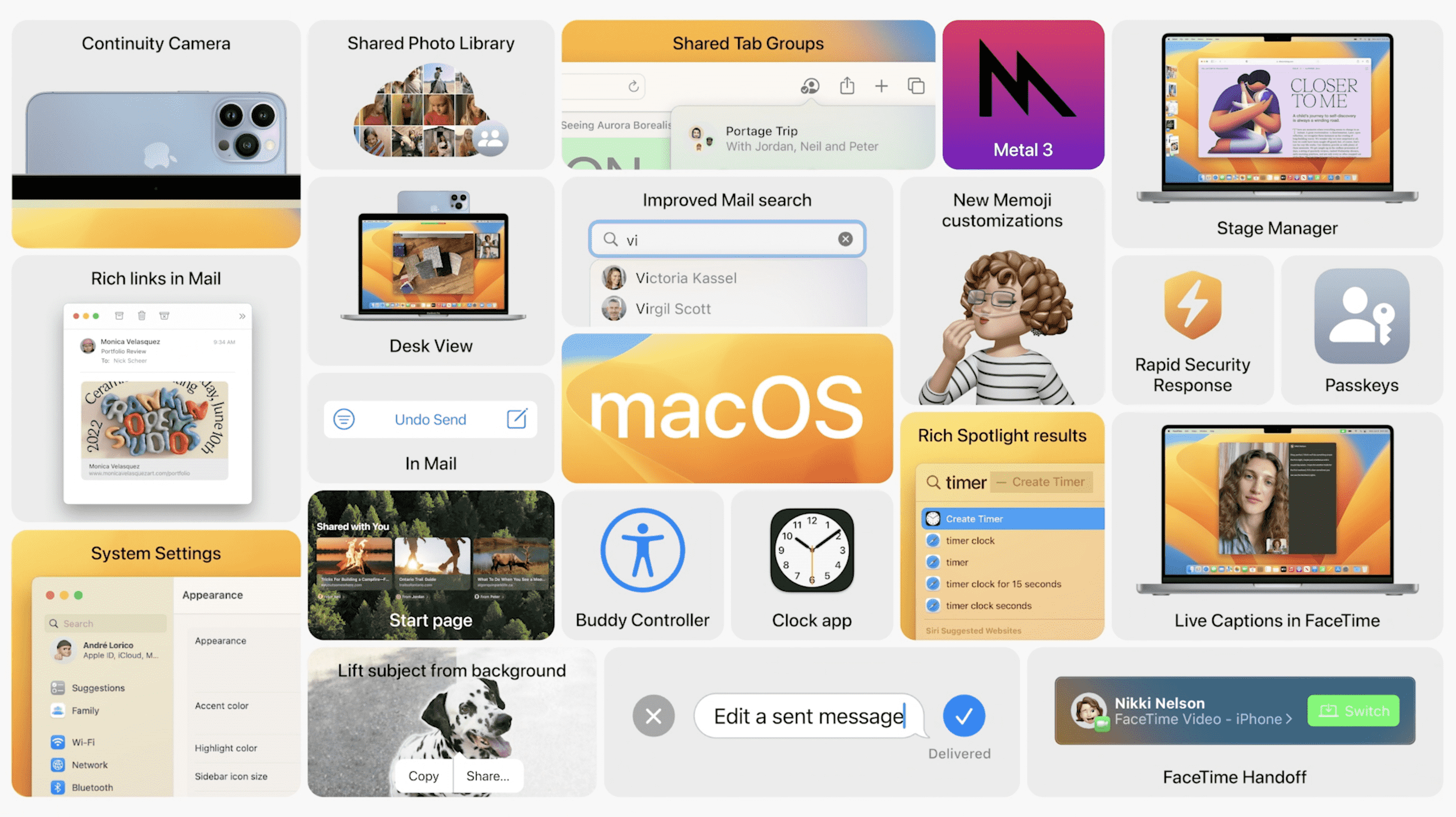 macOS Ventura à la WWDC 2022