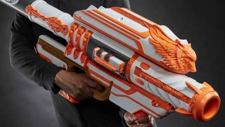 Le Nerf Gjallarhorn semble être aussi difficile à obtenir que la version en jeu