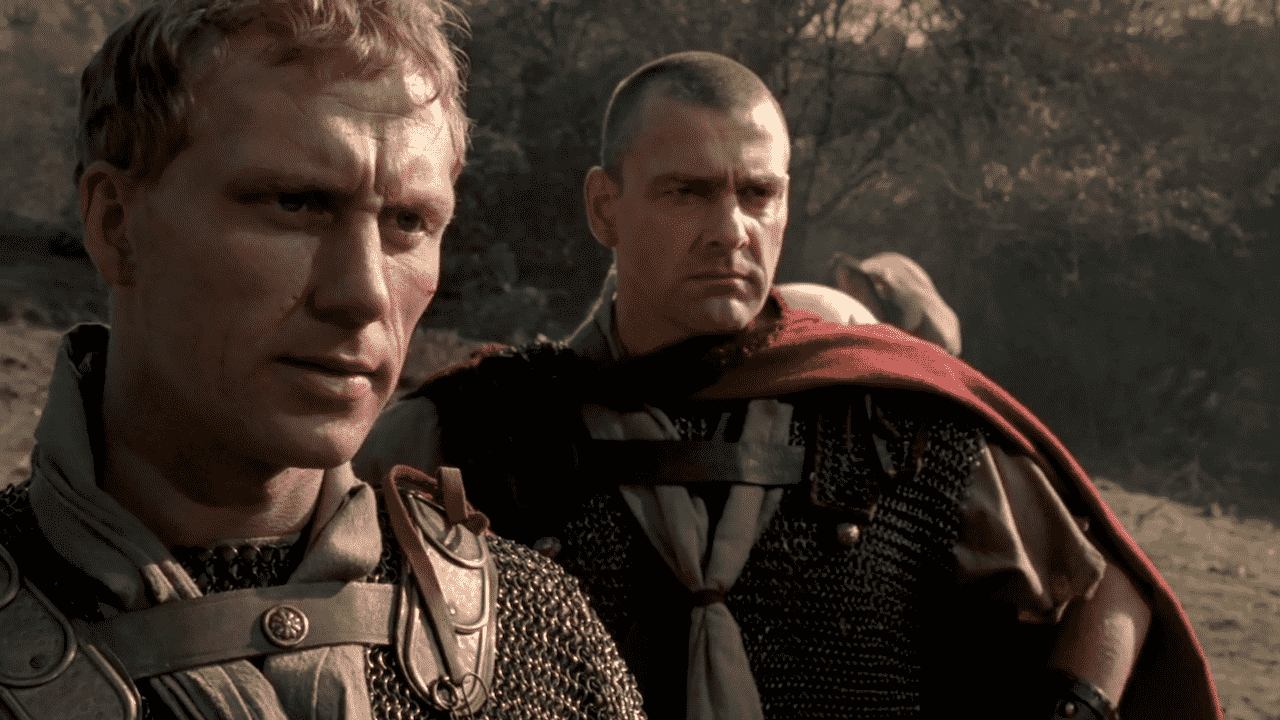 kevin mckidd et ray stevenson sur rome