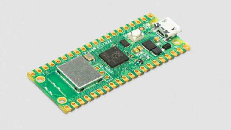 Raspberry Pi Pico W ne coûte que 6 $ et est super minuscule