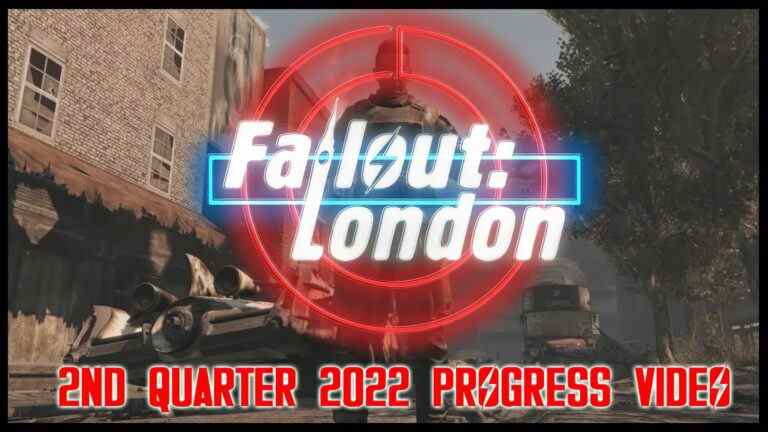 Fallout London Mod obtient la mise à jour des progrès du deuxième trimestre 2022, perd son développeur au profit de Bethesda