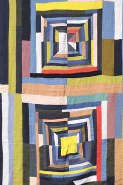 SUAY Sew Shop Deadstock Linen Quiltlet - Hundertwasser