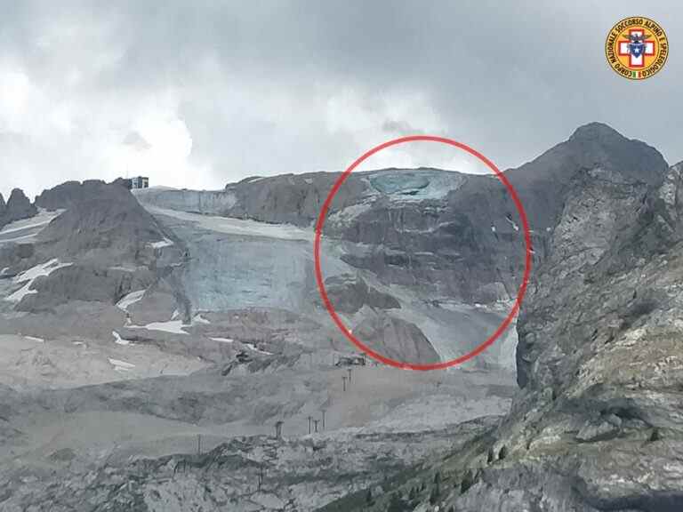 Un glacier italien s’effondre, tuant au moins six randonneurs