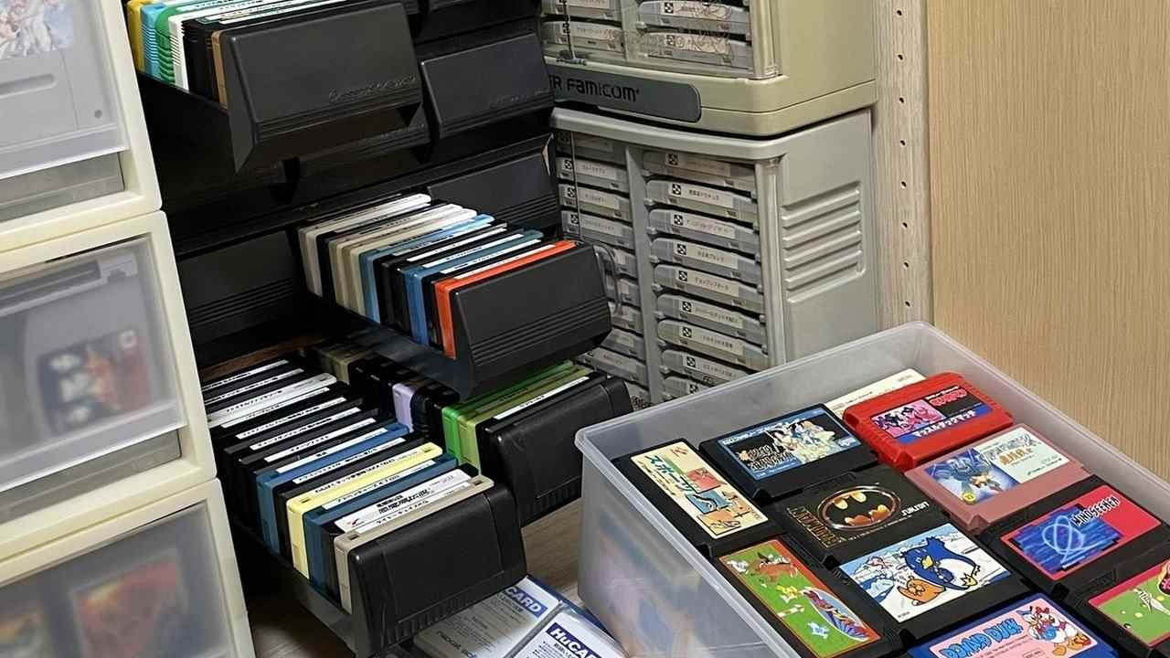 Aléatoire: voici un aperçu de la collection de jeux vidéo rétro de Masahiro Sakurai
